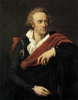 弗朗索瓦 澤維爾 法佈爾 Portrait Of Vittorio Alfieri